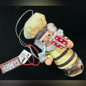 Vintage Hershey’s 2005 Kurt Adler Elf Bell Wood Ornament